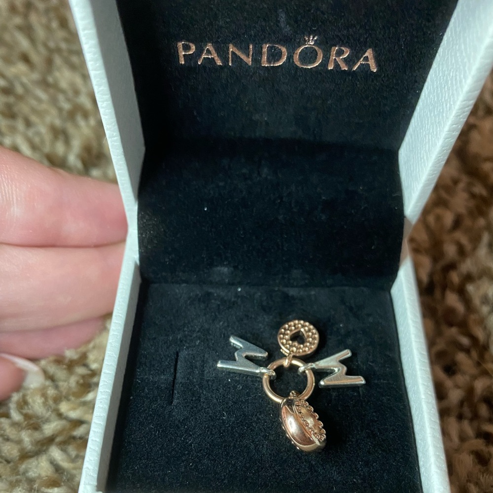 Pandora Mom Letters Dangle Charm